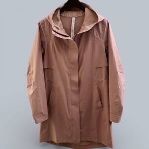 Lululemon Rain Rebel Jacket – Pink Clay | Size 8